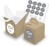 itenga SET 24x Würfelboxen mit Griff Braun (V43) + Produktbild-Vorschau 1