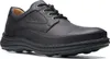 A black leather shoe is shown from a side angle against a white background. Anteprima dell’immagine prodotto