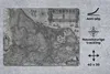 MuchoWow® Mauspad Mousepad Historische schwarz-weiße Karte Produktbild-Vorschau 2