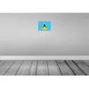 vianmo Blechschild 20x30 cm Saint Lucias Lucia Flagge Fahne Produktbild-Vorschau 2