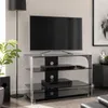 TV- & HiFi-Rack 1629 Rauchglas – Medienrack mit Produktbild-Vorschau 4