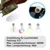 ZMH Stropní ventilátor E27 Časovač 1H/2H/4H se světlem a Náhled obrázku produktu 4