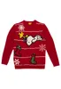 The Peanuts Winterpullover Uni - Snoopy Winter Strick Produktbild-Vorschau 4