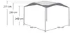 ShelterLogic Stahl Pavillon Canopy Pacifica 1010 Beige Produktbild-Vorschau 7
