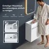 doporro Badmöbelset Waschbecken-Unterschrank für Gäste-WC Produktbild-Vorschau 4