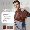 ROYALZ  „Denver” Nowoczesna torba na ramię w stylu vintage Podgląd zdjęcia produktu 2