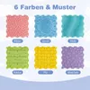 COSTWAY Senzorická podložka, 6 kusov, ortopedická podložka Náhľad obrázku produktu 4