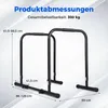 COSTWAY Dip Barren 300 kg belastbar, 81,5-88,5 cm Produktbild-Vorschau 3