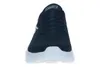 A front view of a black Skechers Go Walk Flex sneaker with a white sole. Náhľad obrázku produktu