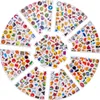 A collage of puzzle pieces, each filled with many small images of various objects. Anteprima dell’immagine prodotto