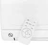 A close-up of a white remote control resting on a white appliance. Anteprima dell’immagine prodotto