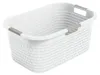 ROTHO Wäschekorb Country 40l weiß 109082 7610859229045 Voir les images du produit 3