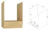 Küche L Form 200x260 cm - Eiche Cremona und Beige Matt - Produktbild-Vorschau 13