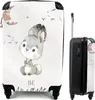 MuchoWow® MuchoWow® Koffer Handgepäck Trolley Rollkoffer Produktbild-Vorschau 1