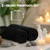 Set di 2 asciugamani da doccia Cloud Pillow 70x140 cm, 100% Anteprima dell’immagine prodotto 3