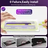 WSKEN Sichtschutz Schutzfolie iPhone 14 Pro Max Anti Produktbild-Vorschau 5