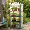 Serre 69*49*160 Cm PVC-folie metalen structuur Productafbeelding-voorbeeld 2