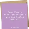 Mr. & Mrs. Panda Grußkarte Spruch Oma Familienkomikerin - Produktbild-Vorschau 1