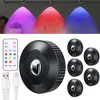 6er Set LED Spots USB Wiederaufladbar, Kabellose RGB Produktbild-Vorschau 1