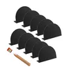 Vorteilspack 10x Tischkreidetafel „Halbkreis“ + 1 Produktbild-Vorschau 1