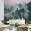 Mist Forest tapety pro obývací pokoj ložnice 368x254cm Náhled obrázku produktu 7