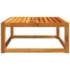 Gartentisch 65x65x29 cm Massivholz Akazie Produktbild-Vorschau 5