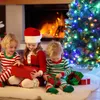 COSTWAY 210 cm LED kunstkerstboom, kerstboom met 1570 PVC Productafbeelding-voorbeeld 9