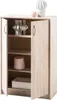 Kommode - Eiche Sonoma Nachbildung - 74 x 112 cm - 2 Türen Produktbild-Vorschau 2