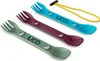 UCO Mini Mini Spork Besteck Set 3 Stück grün, lila, blau Produktbild-Vorschau 1