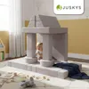 Kanapa dla dzieci Juskys Kayo – sztruksowa, modułowa i Podgląd zdjęcia produktu 7