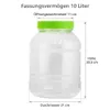 10L Słój Słoik Puszka do przechowywania plastikowa puszka Podgląd zdjęcia produktu 9
