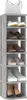 vidaXL Schuhschrank Betongrau 27,5x27x102 cm Holzwerkstoff Produktbild-Vorschau 6