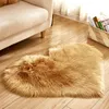 Herz Hochflor Teppich Hochflorteppich Langflor Shaggy Produktbild-Vorschau 1