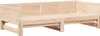 vidaXL Ausziehbares Tagesbett Natur 203,5 x 184 x 56,5 cm Produktbild-Vorschau 4