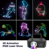 pokaz animacji 3D, oświetlenie imprezowe RGB, oświetlenie Podgląd zdjęcia produktu 4