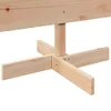 vidaXL Weihnachtsbaum Holz zum Schmücken 180 cm Massivholz Produktbild-Vorschau 6