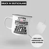 Trendation - Stewardess Emaille Tasse Geschenk für Produktbild-Vorschau 4