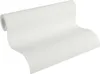 A roll of white wallpaper is shown diagonally against a white background. Produktbild-Vorschau