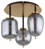 Globo Lighting Deckenleuchte Metall messingfarben matt, 3x Produktbild-Vorschau 3