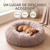 IvoQ Cama redonda para perros Ø 60 cm – Cama donut fluffy Vista previa de la imagen del producto 6