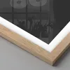 Gerahmtes Poster - Rahmen in heller Eiche - Symbol Schleife Produktbild-Vorschau 2