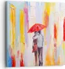 Bild auf Leinwand - Leinwandbild - Liebhaber Regenschirm - Produktbild-Vorschau 1