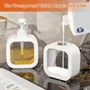 transparente 500-ml-Seifenspender + Trichter, nachfüllbarer Produktbild-Vorschau 5