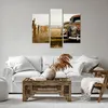 Bild auf Leinwand - Leinwandbild - Auto Alt Feld - 95x80cm Produktbild-Vorschau 6