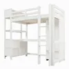 Flieks Etagenbett 90x200cm mit Schreibtisch und Regal, Produktbild-Vorschau 9