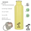 Trinkflasche Edelstahl Wasserflasche Fahrradflasche Produktbild-Vorschau 3