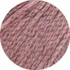 A close-up, circular crop of pink yarn with flecks of gray and beige. Produktbild-Vorschau