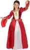 Costume da regina medievale per bambini da principessa Anteprima dell’immagine prodotto 5