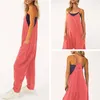 ASKSA Salopette d'été pour femmes Jumpsuit sans manches Voir les images du produit 3