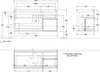 Villeroy & Boch G302HFPD Waschbeckenunterschrank Finion G30 Produktbild-Vorschau 3